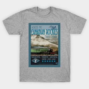 Retro Railway Travel Canada_02 T-Shirt